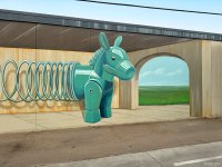 common-ground-leonkeer-mural-streetart-donkey-toy