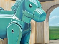 mural-leonkeer-3d-donkey-toy-plastic-streetart-salina